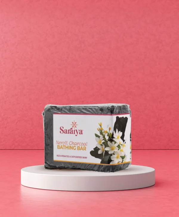 Saraiya Neroli Charcoal Bathing Bar - Image 2